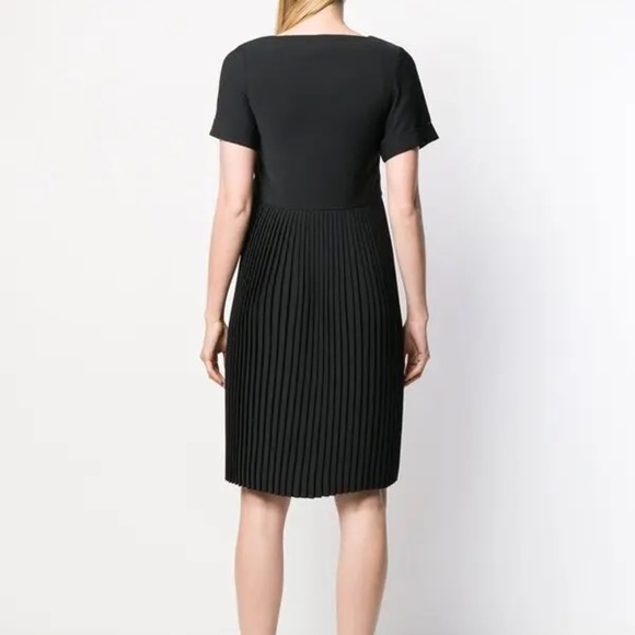NWT Kenzo Paris Pleated Dress in Black, Women's Size XS / 34 - Picture 4 of 11